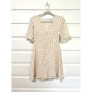 Nasty Gal Little Strawberries Mini Dress Button Front Size 0 RARE XSmall Y2K